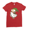 invader link Ladies Fitted T-Shirt