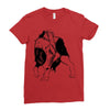 wolf Ladies Fitted T-Shirt