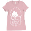 snow man Ladies Fitted T-Shirt