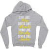 be golden Zipper Hoodie