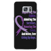 supporting the fighter, admiring the survivors, honoring the taken Samsung Galaxy S7 Case