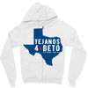 tejanos for beto Zipper Hoodie