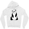 crying panda Zipper Hoodie