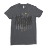 be alone Ladies Fitted T-Shirt