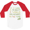 breakdance 3/4 Sleeve Shirt