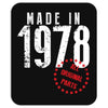 Made In 1978 All Original Parts Mousepad