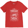 Vintage Aged To Perfection 1993 V-Neck Tee