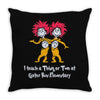 i teach a thing or two at gator run elementary Throw Pillow