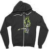 noxious gases may be harmful Zipper Hoodie