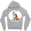 calvin hobbes Zipper Hoodie