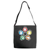 big bang theory sheldon rock Adjustable Strap Totes