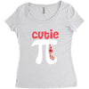 Cutie Pi Women's Triblend Scoop T-shirt