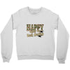 happy when duck hunting Crewneck Sweatshirt