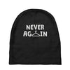 never again Baby Beanies