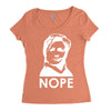 nope Women's Triblend Scoop T-shirt