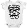 tiki mask hawaiian Baby Onesie