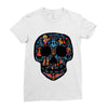 loco coco skul Ladies Fitted T-Shirt