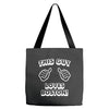 this guy loves boston Tote Bags