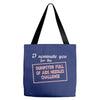 i nominate you for the dumpster full of aids needles challenge Tote Bags