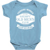 new grumpy old men's club Baby Onesie