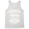 Super Cool Pawpaw Of A Freaking Awesome Grandson Tank Top