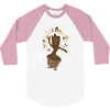 groovy baby groot 2 3/4 Sleeve Shirt