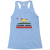 colifornia republic parody pugfornia republic Racerback Tank