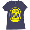 robot Ladies Fitted T-Shirt