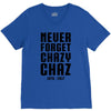 Never Forget Chazy Chaz V-Neck Tee