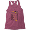 Leo Facts Zodiac Racerback Tank