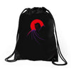 magnetic knight Drawstring Bags