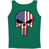 skull u.s.a. back Tank Top