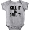 kill it grill it Baby Bodysuit