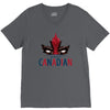 mouthy canadian V-Neck Tee