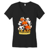 pandamonium Women's V-Neck T-Shirt