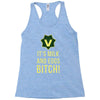 milk and eggs Racerback Tank