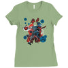 curse of the leaf Ladies Fitted T-Shirt