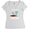 i speak fluent sarcazm Women's Triblend Scoop T-shirt