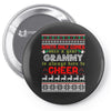 santa only comes once a year grammy is always here to cheer Pin-back button