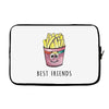 Burger and Fries Best Friends Laptop sleeve