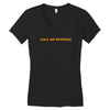 general leia organa Women's V-Neck T-Shirt