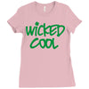 boston southie wicked cool Ladies Fitted T-Shirt