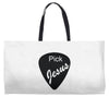 pick jesus bible Weekender Totes
