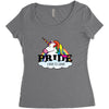 Pride Love is Love Women's Triblend Scoop T-shirt