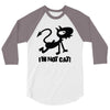 i'm not cat 3/4 Sleeve Shirt