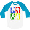 4 Super Hero 3/4 Sleeve Shirt