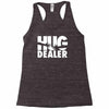 hug dealer love Racerback Tank