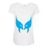 wolverine mask x men avengers marvel comics gift Maternity Scoop Neck T-shirt