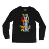 you can't save the world alone Long Sleeve Shirts