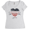 independence day Women's Triblend Scoop T-shirt